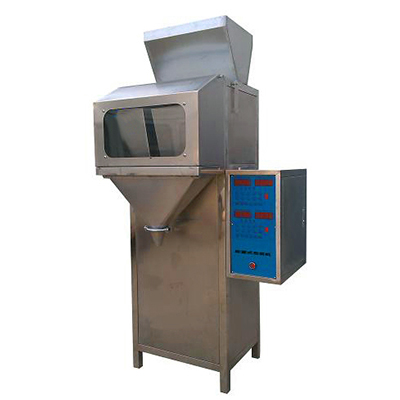 Semi-automatic granule packing machine